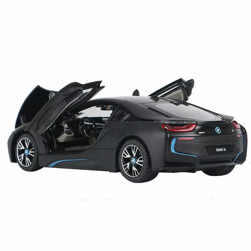 Машинка Rastar BMW I8 1:24 метал чорний 56500 - фото 4