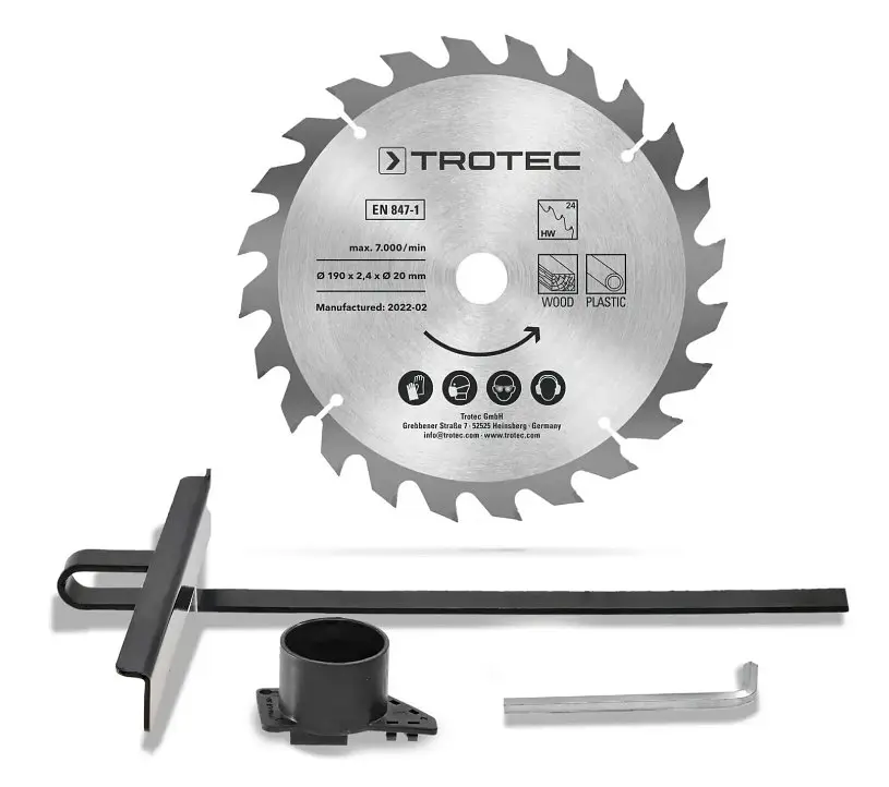 Пила циркулярна Trotec PCSS 10-1400 (4430000050) - фото 12