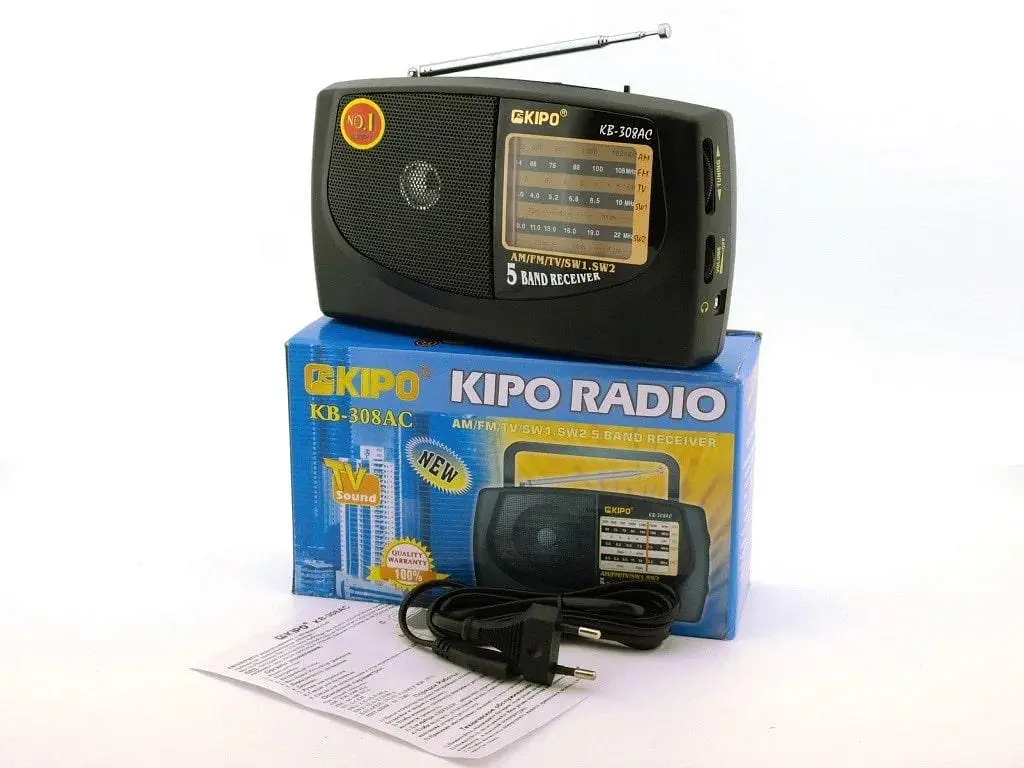 Радиоприемник Kipo KB-308AC портативный - фото 5