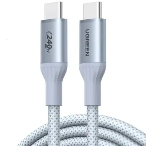 Кабель USB 3.1 Type-C M-M, 2 м, 240 W (5 A)синій, L 534 UGREEN - фото 2