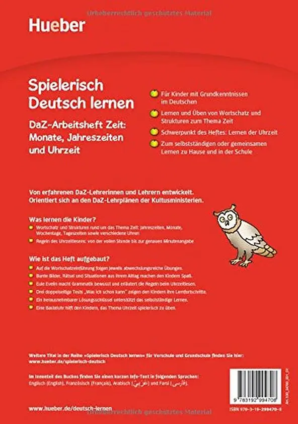 Spielerisch Deutsch lernen. DaZ Arbeitsheft Zeit - Маріон Техмер - фото 2