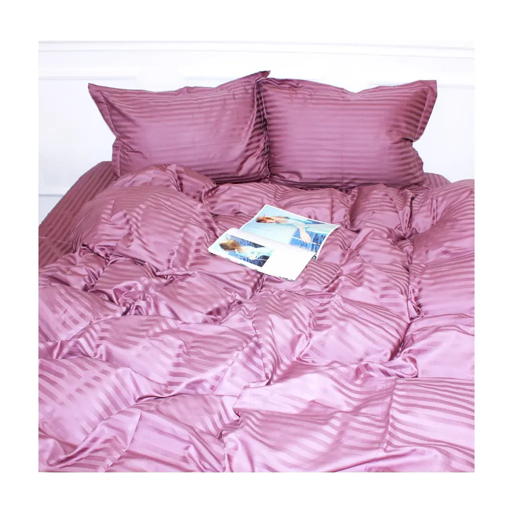 Постільна білизна MirSon Satin 30-0008 SmokyPink 160х220 Сімейний (2200005250334) - фото 7