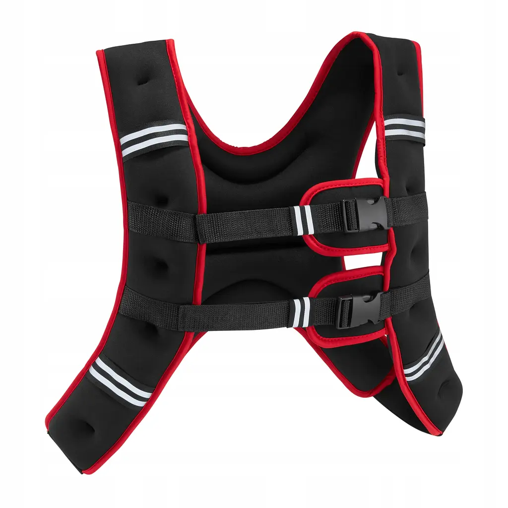 Жилет-обтяжувач для тренувань 4FIZJO 5 кг Black/Red (P-5905973402156) - фото 10