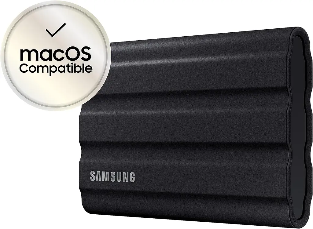 Портативный SSD Samsung 2 ТБ USB 3.2 Gen 2 Type-C T7 Shield - фото 5