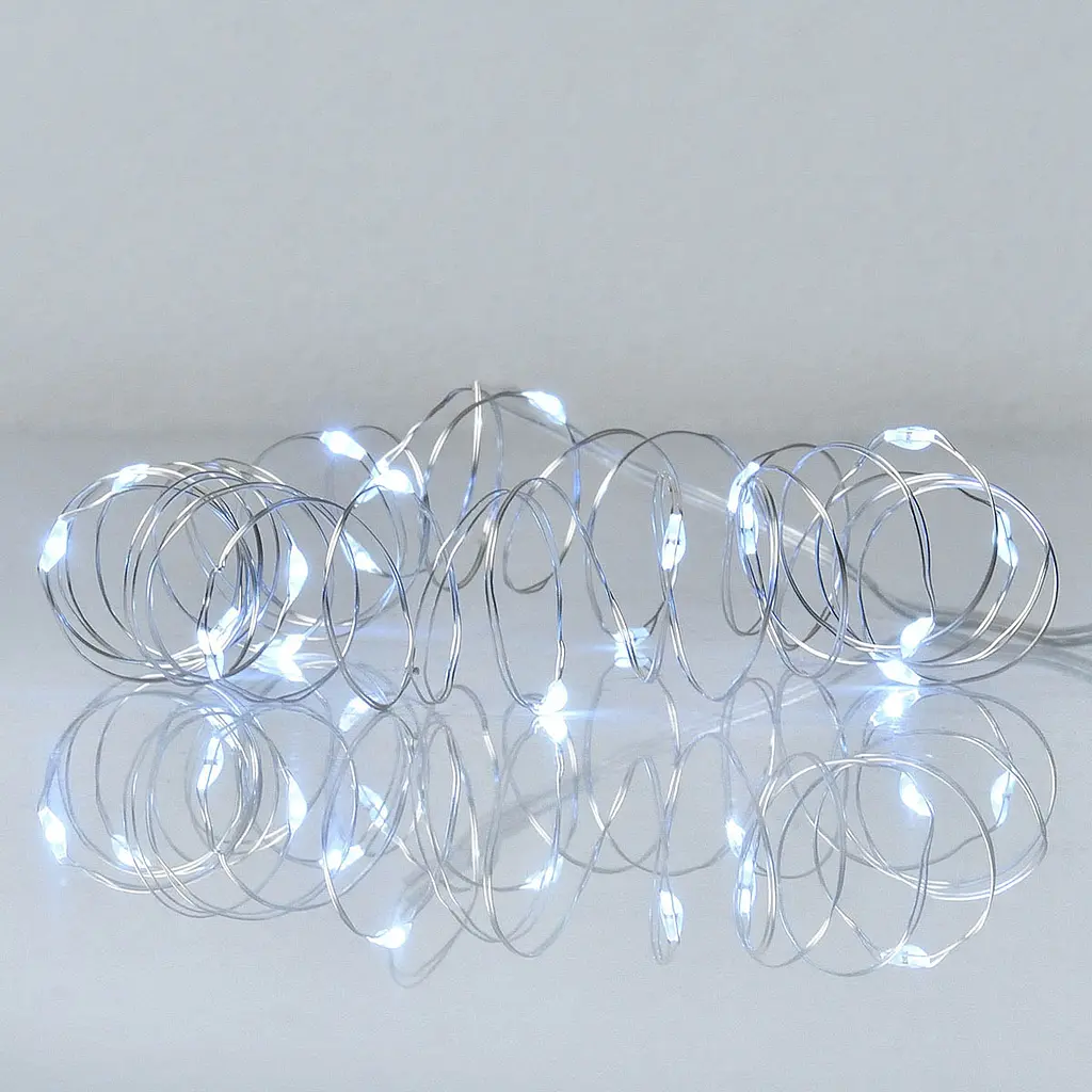 Електрогірлянда Yes! Fun Нитка на мідному дроті 20 LED холодно-біла 2 м статична (975021) - фото 3