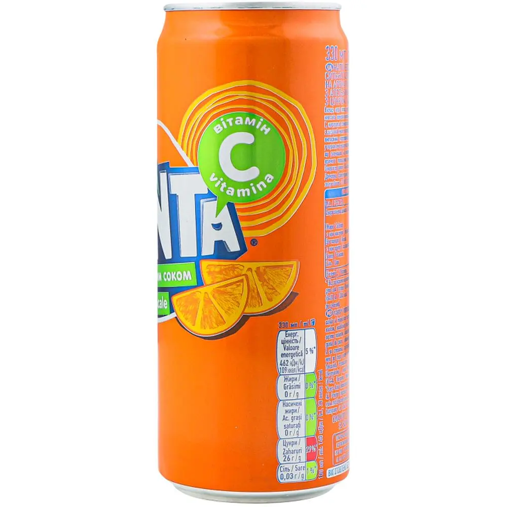 Напій Fanta Orange 330 мл (50118) - фото 4