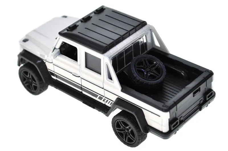 Іграшкова машинка позашляховик Mercedes-Benz G-Class Pickup 1:32 Автопром металева AP74142, 2 кольори, в коробці р.16, 5х7, 5х7, 5см - фото 6