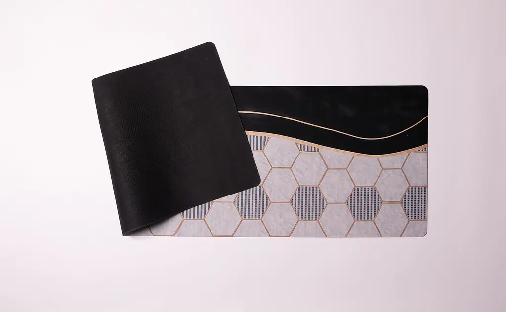 Набір килимків діатомітових для кухні Honeycomb 58*38 см/118*38 см Yiwu HP-42-208 - фото 4