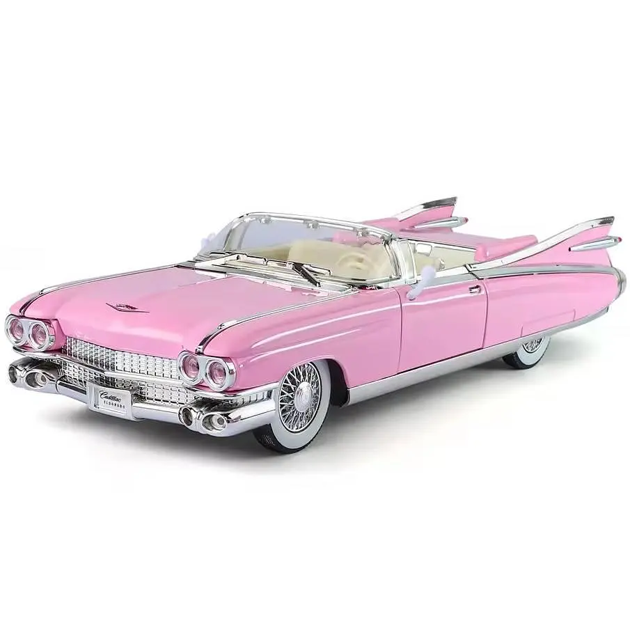 Металева машинка Cadillac Eldorado Biarritz 1959 року 1:24, колекційна модель зі світлом і звуком, інерція