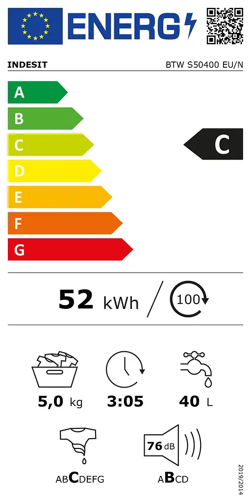 Indesit Пральна машина вертикальна, 5кг, 1000, C, 60см, дисплей, білий - фото 9