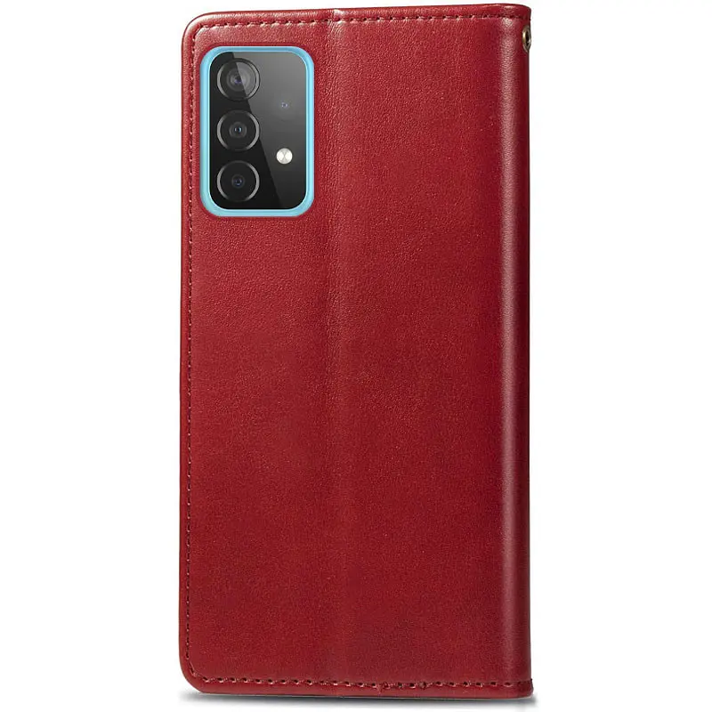 Кожаный чехол-книжка GETMAN Gallant (PU) для Samsung Galaxy A23 4G Красный - фото 2