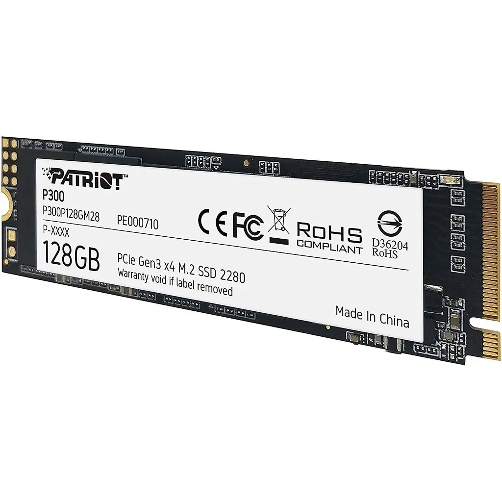 Накопичувач SSD Patriot m.2 NVMe 128Gb P300 120 (P300P128GM28) - фото 3