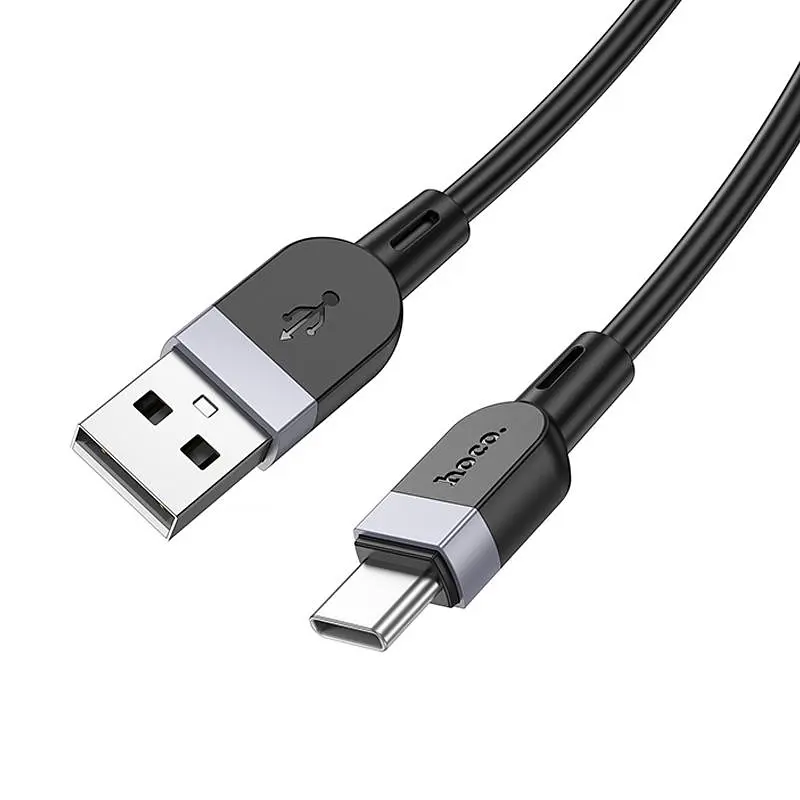 Дата кабель Hoco X109 Energy силиконовый USB-C (2 м) черный - фото 4