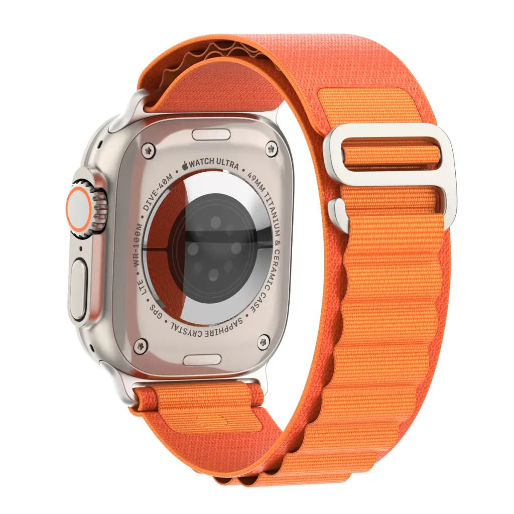 Ремінець до смарт-годинника Armorstandart Alpina Band для Apple Watch 42 (Series 11-10)/41/40/38 Orange (ARM64978) - фото 5