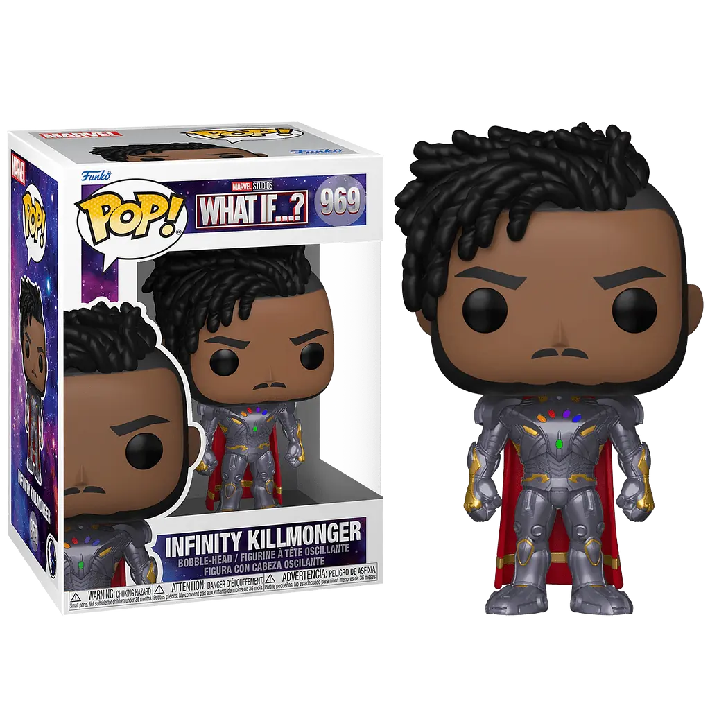 Фігурка Фанко Поп Що Якщо? Кіллмонгер Безкінечності Funko Pop What If? Infinity Killmonger 10 см M IK 969 - фото 2