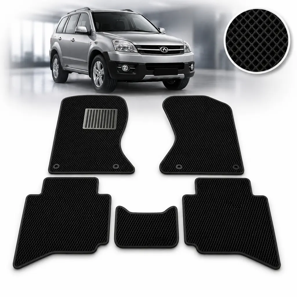 Килимки у салон EVA для Great Wall Haval джип H-3 МКП 2011- з підп'ятником 5 шт