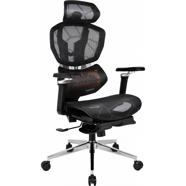 Геймерське крісло GT Racer X-7002 Black/Gray/Gray (Massage)
