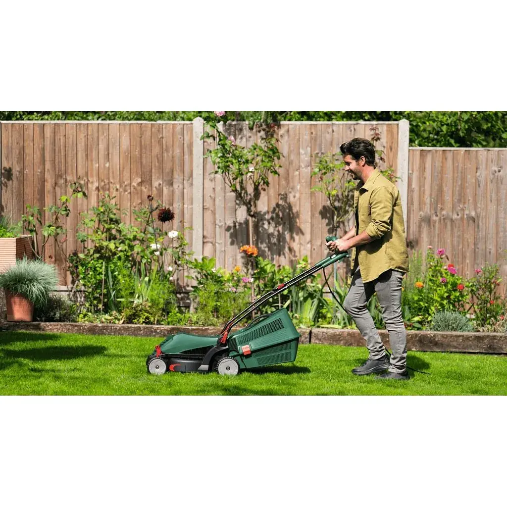 Газонокосарка Bosch UniversalRotak 37-555 1400Вт, 37см, 40л, 27-50мм, 15.5кг (0.600.8A6.501) - фото 4