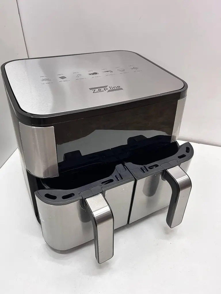 Аерофритюрниця Zepline на 2 чаші 12 л 4000 Вт ZP-209 - фото 2
