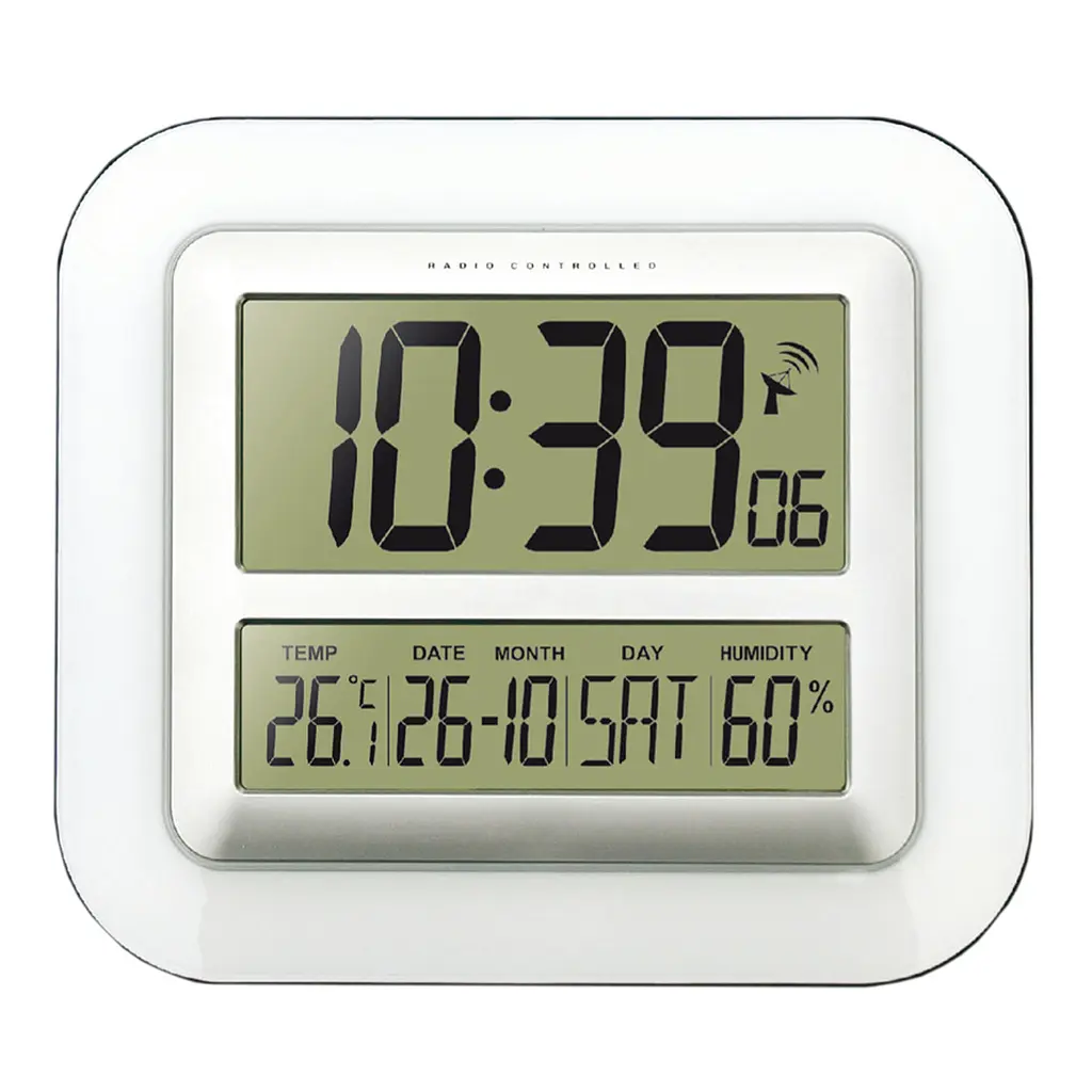 Годинник настінний Technoline WS8006 Silver (WS8006), Сріблястий - фото 2
