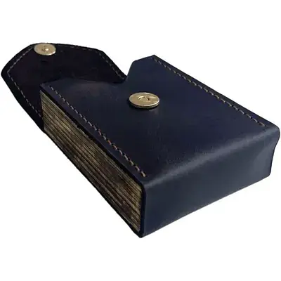 Портсигар для 20 стандартних цигарок D.Ivanchak Leather N3 Brown - фото 2