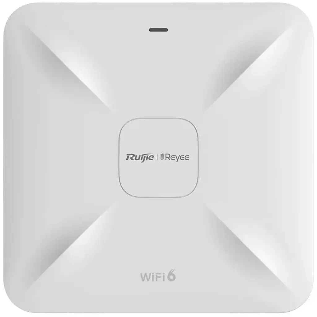 Стельова дводіапазонна Wi-Fi 6 точка доступу Ruijie Reyee RG-RAP2260(G), 2х1000M Base-T, PoE/LAN1,194 x 194 x 35 мм - фото 1