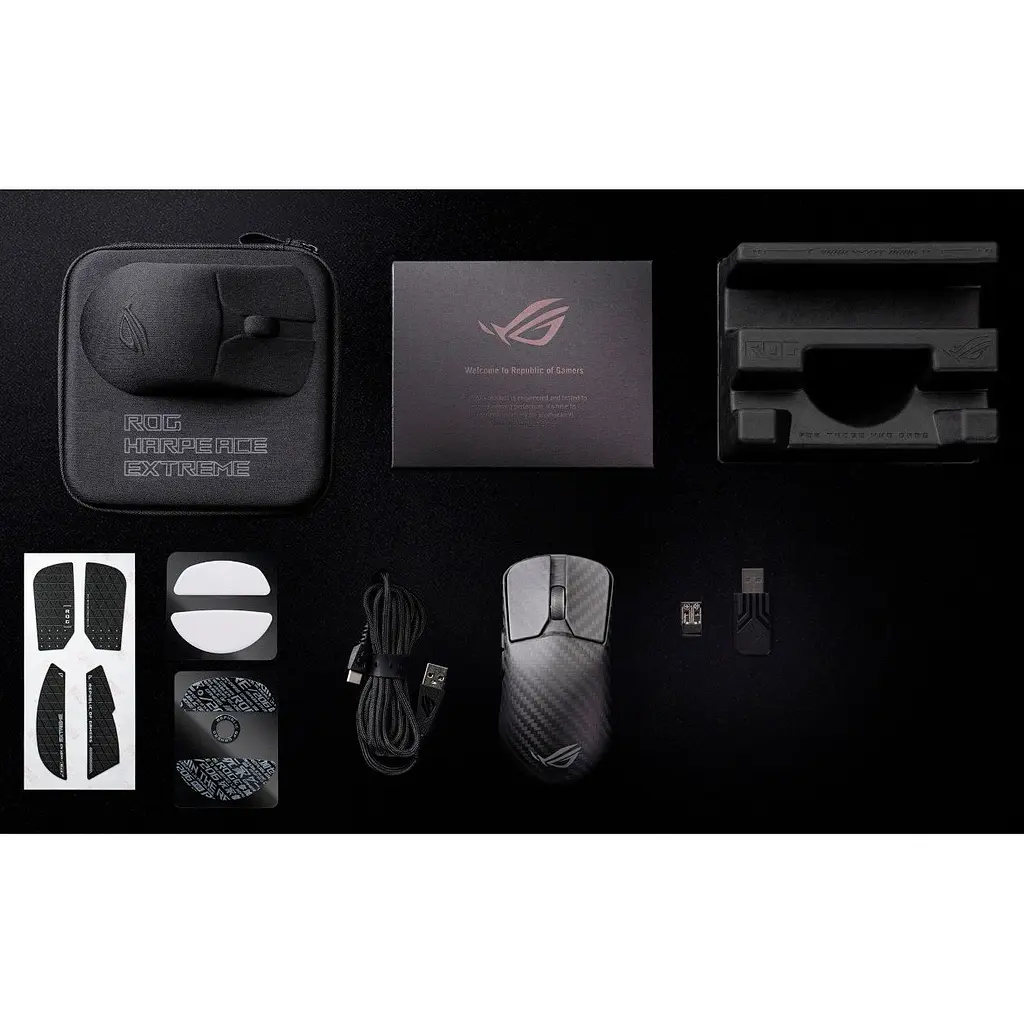 Миша Asus ROG Harpe Ace Extreme Black (90MP03U0-BMUA00) [140364] - фото 10