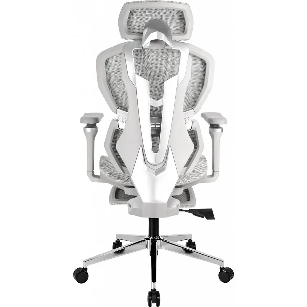 Геймерське крісло GT Racer X-7002 Massage Gray/Gray/Light Gray [174673] - фото 4