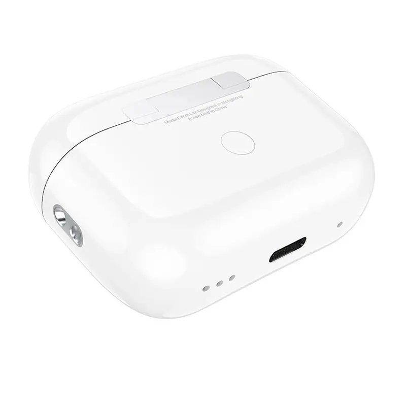 Бездротові TWS навушники Hoco EW72 Lite, вакуумні, BT5.4, 30mAh, 350mAh, 4h, white - фото 5