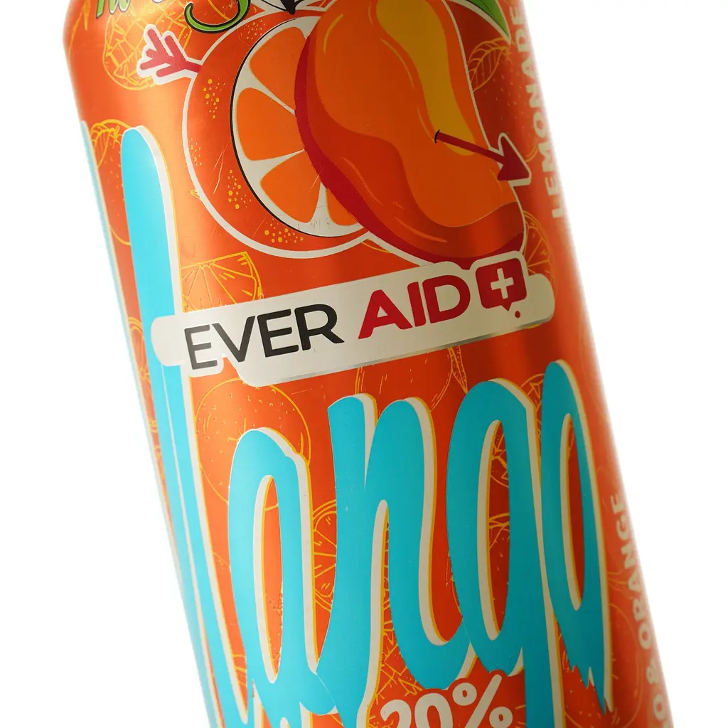 Напиток безалкогольный Ever Aid Mango & Orange Lemonade 0.5 л ж/б - фото 5