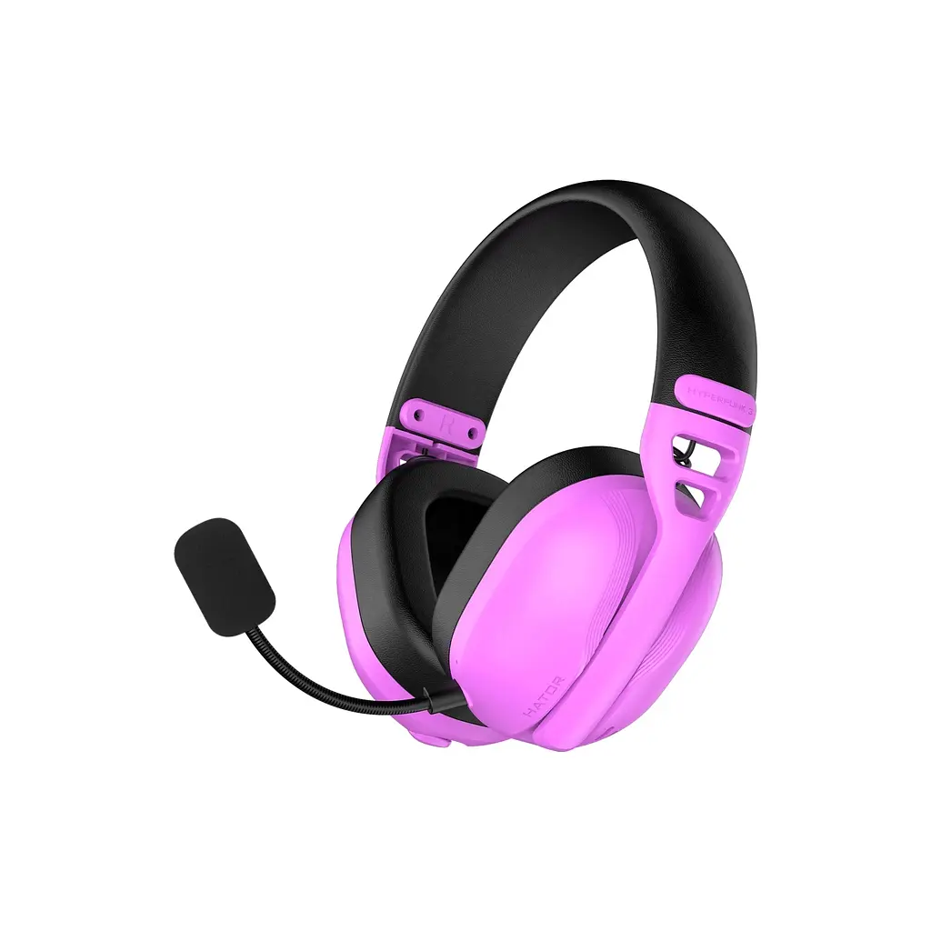 Навушники Hator Hyperpunk 3 Wireless Hi-Res SyncHUB connection Cyber Violet (ESH19) - фото 2