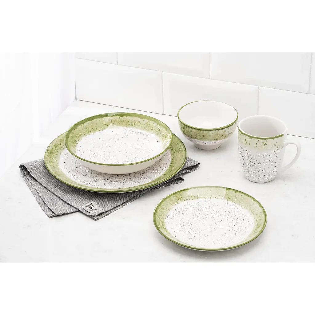 Тарелка десертная Ardesto Siena 19 см (AR2919SWG) - фото 6