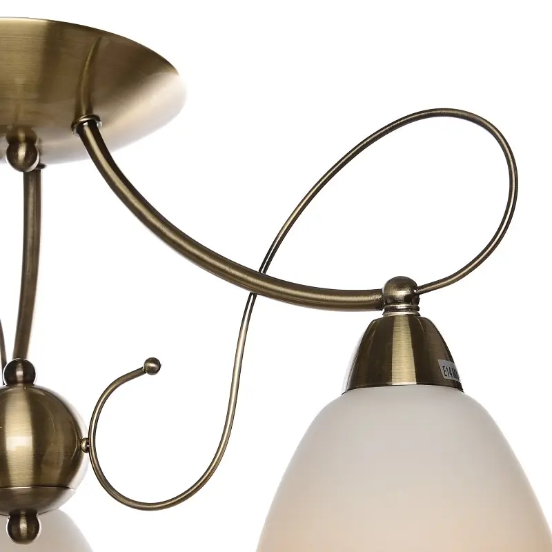 Люстра потолочная Brille для кухни E14 40W BZ (LK-272C/3) - фото 5