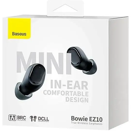 Наушники Baseus Bowie EZ10 беспроводные черные - фото 3