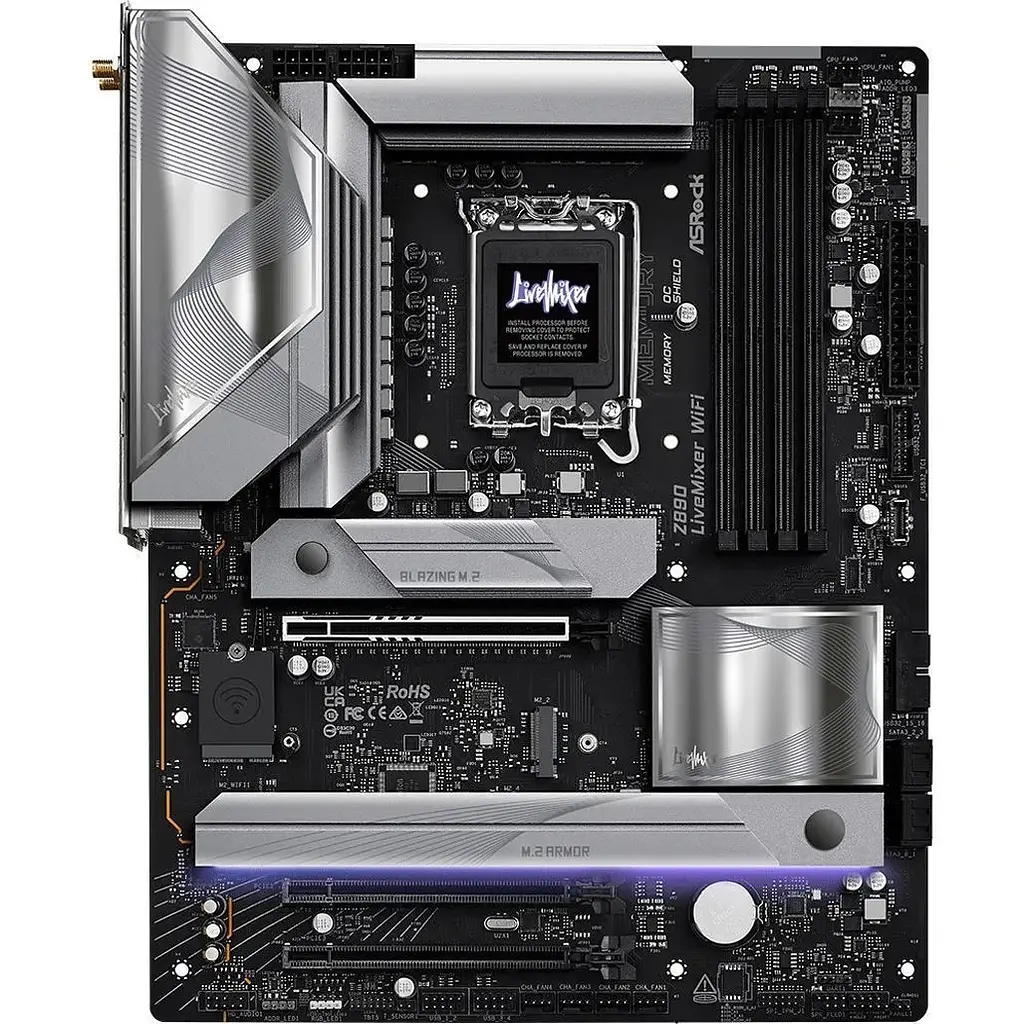 Материнская плата ASRock Z890 LiveMixer WiFi [136438] - фото 2