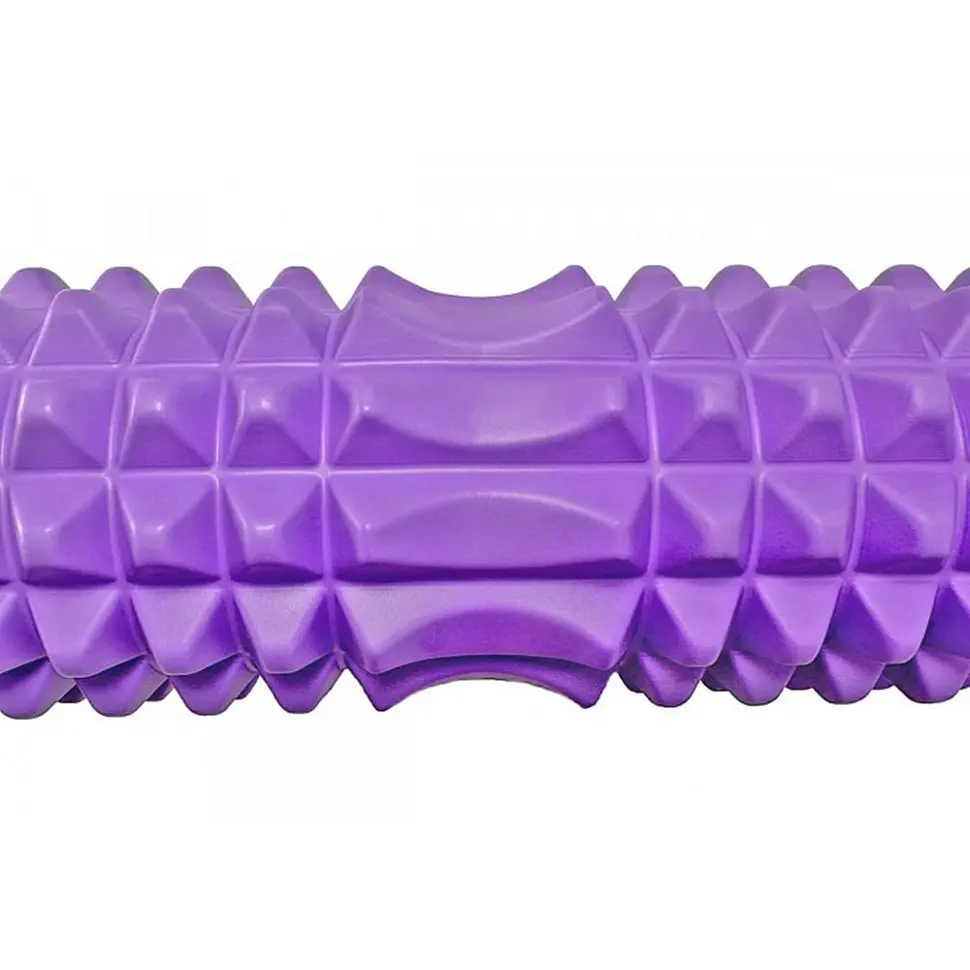 Масажний ролик Grid Roller v.1.2 EasyFit EF-2022-V 33 см, Фіолетовий - фото 2