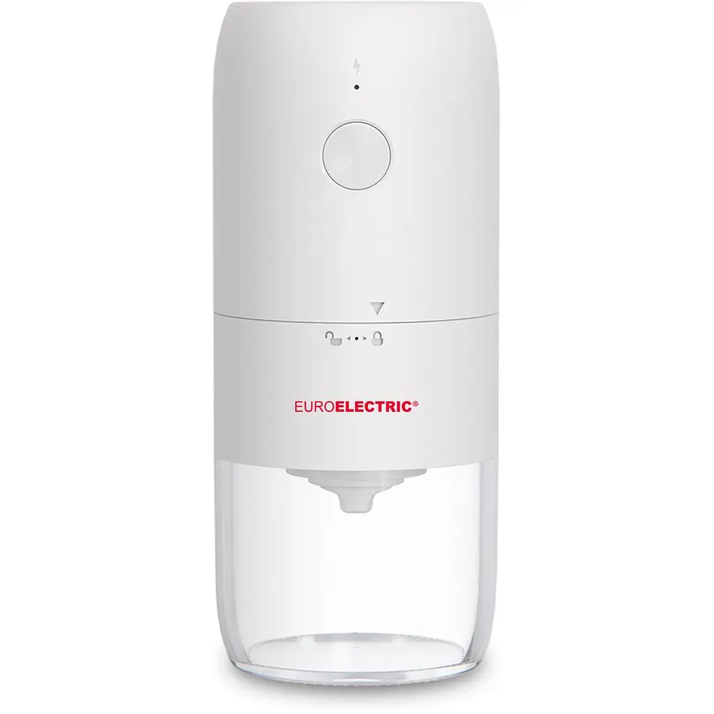 Кавомолка Euroelectric електрична з акумулятором 1800mAh біла (ECG-25W(white) - фото 2