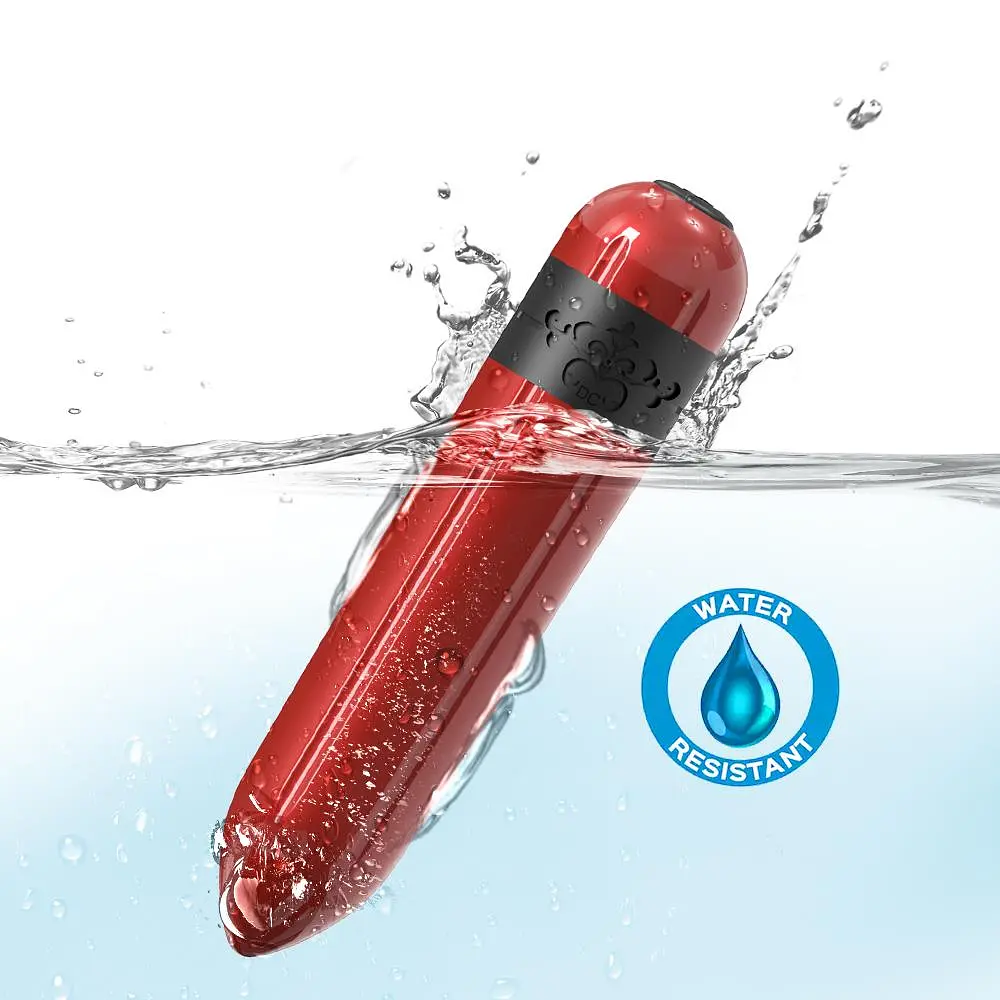 Вібратор Boss Series Rocket 9.1 см червоний - фото 5