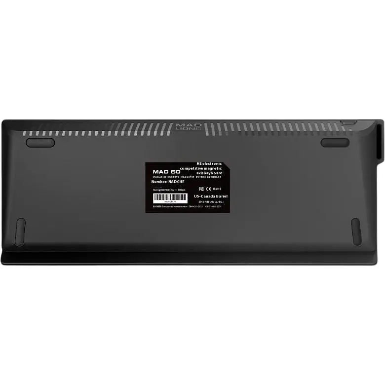 Клавиатура FGG MadLions MAD60 HE Black [FGG-MAD60HE-RGB-BLK] [141598] - фото 5