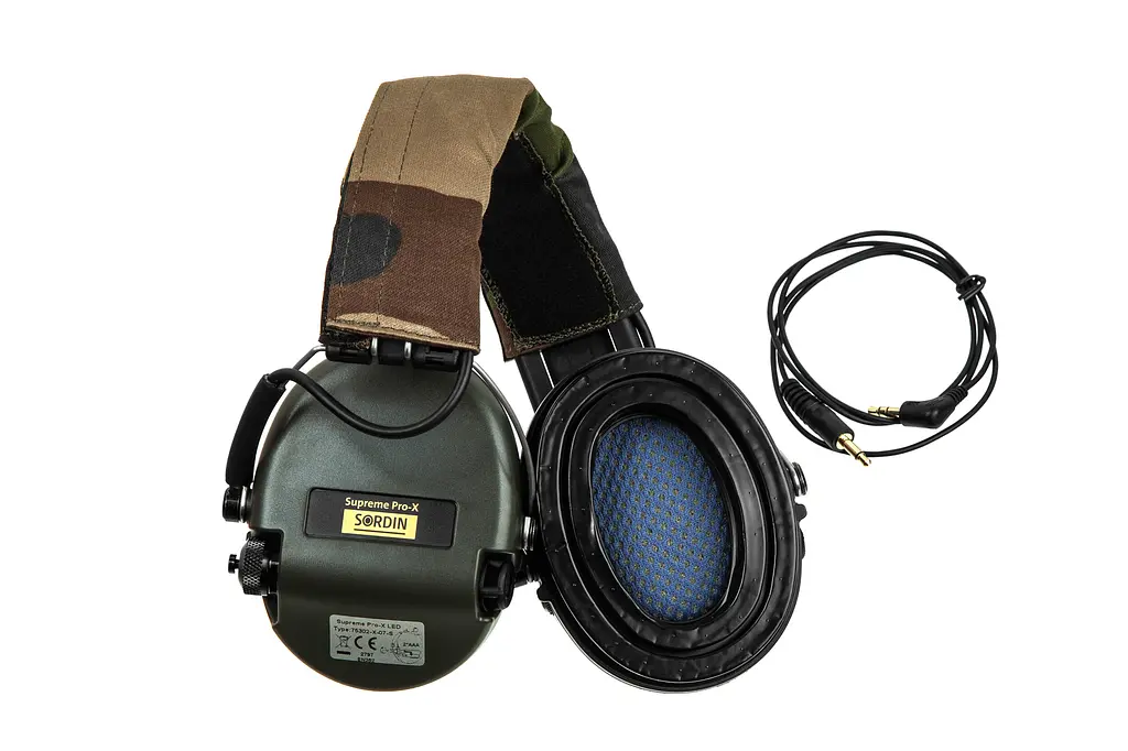 Активные наушники Sordin Supreme Pro X с LED фонарем - фото 4