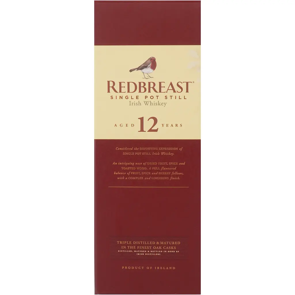 Віскі Redbreast 12 yo Single Pot Still Irish Whisky 40% 0.7 л (699627) - фото 6