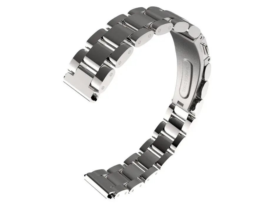 Металевий ремінець Primo Mijobs для фітнес-браслета Xiaomi Mi Band 3 Silver - фото 3