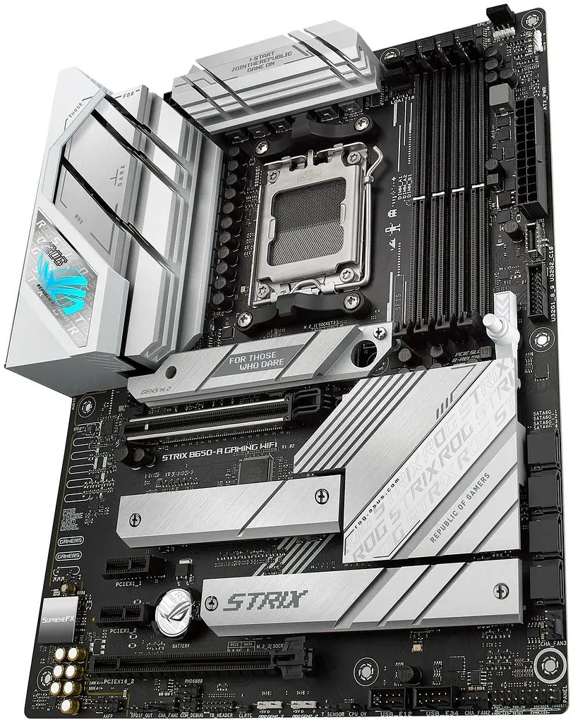 Материнська плата ASUS ROG STRIX B650-A GAMING WIFI (ROG STRIX B650-A GAMING WIFI) (Socket AM5, AMD B650, ATX) - фото 3