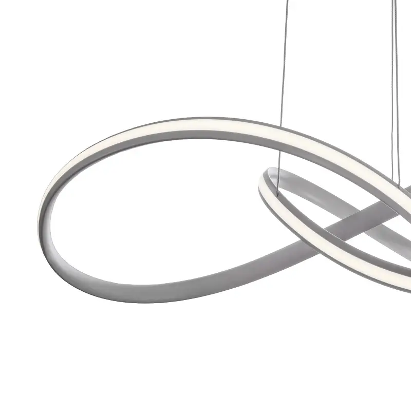 Світильник стельовий Brille підвісний світлодіодний для спальні BL-454S/45W WH - фото 3