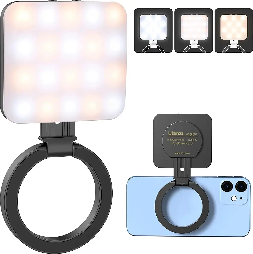 Накамерный свет Ulanzi LT010 Ring Light with MagSafe Black [80703] - фото 9
