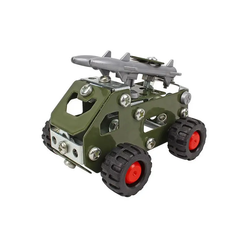 Дитячий металевий конструктор Військова техніка ТехноК 9512TXK 430 деталей - фото 5