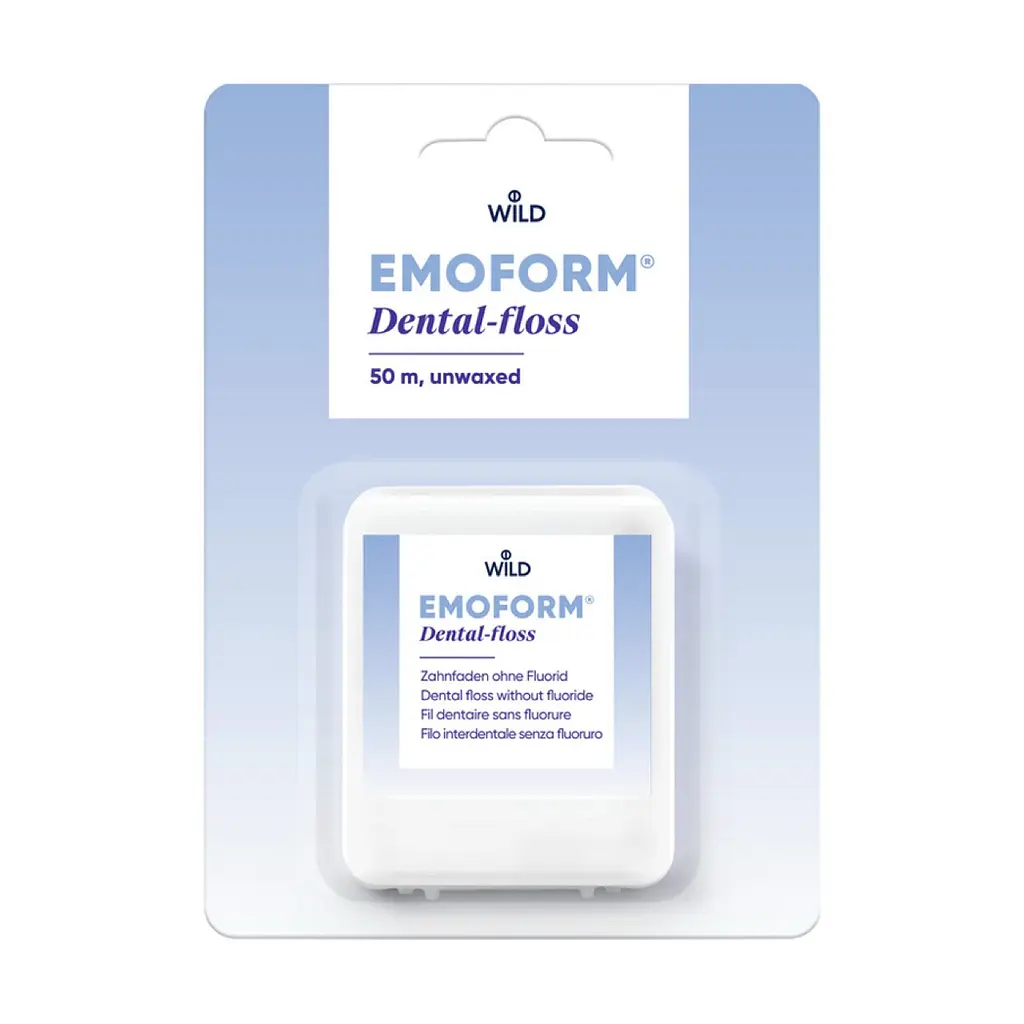 Зубна нитка Emoform (невощена, тонка) 50 м - фото 2
