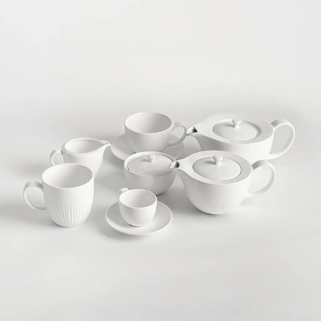 Блюдце МВМ My Home Промінь 11.5 см біле (KP-117 WHITE) - фото 10