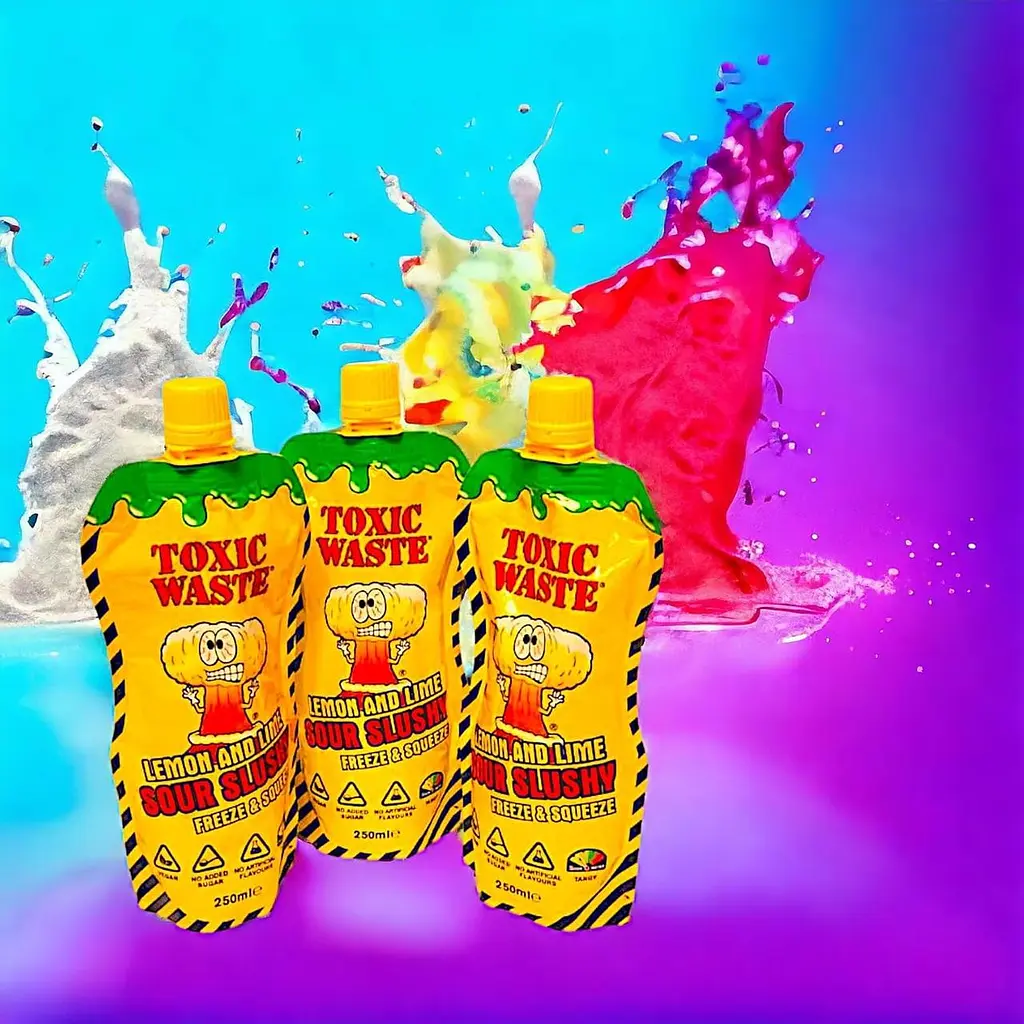 Напій Toxic Waste Lemon & Lime Sour Slushy 250 мл - фото 8