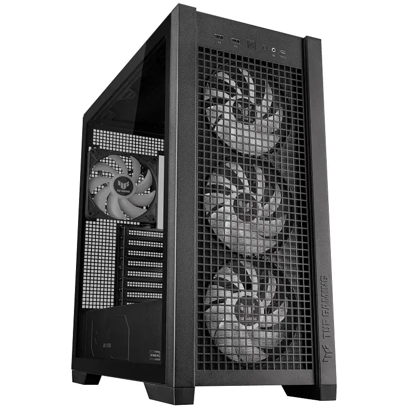 Корпус для ПК ASUS TUF Gaming GT302 ARGB Black (90DC00I0-B19000) - фото 2